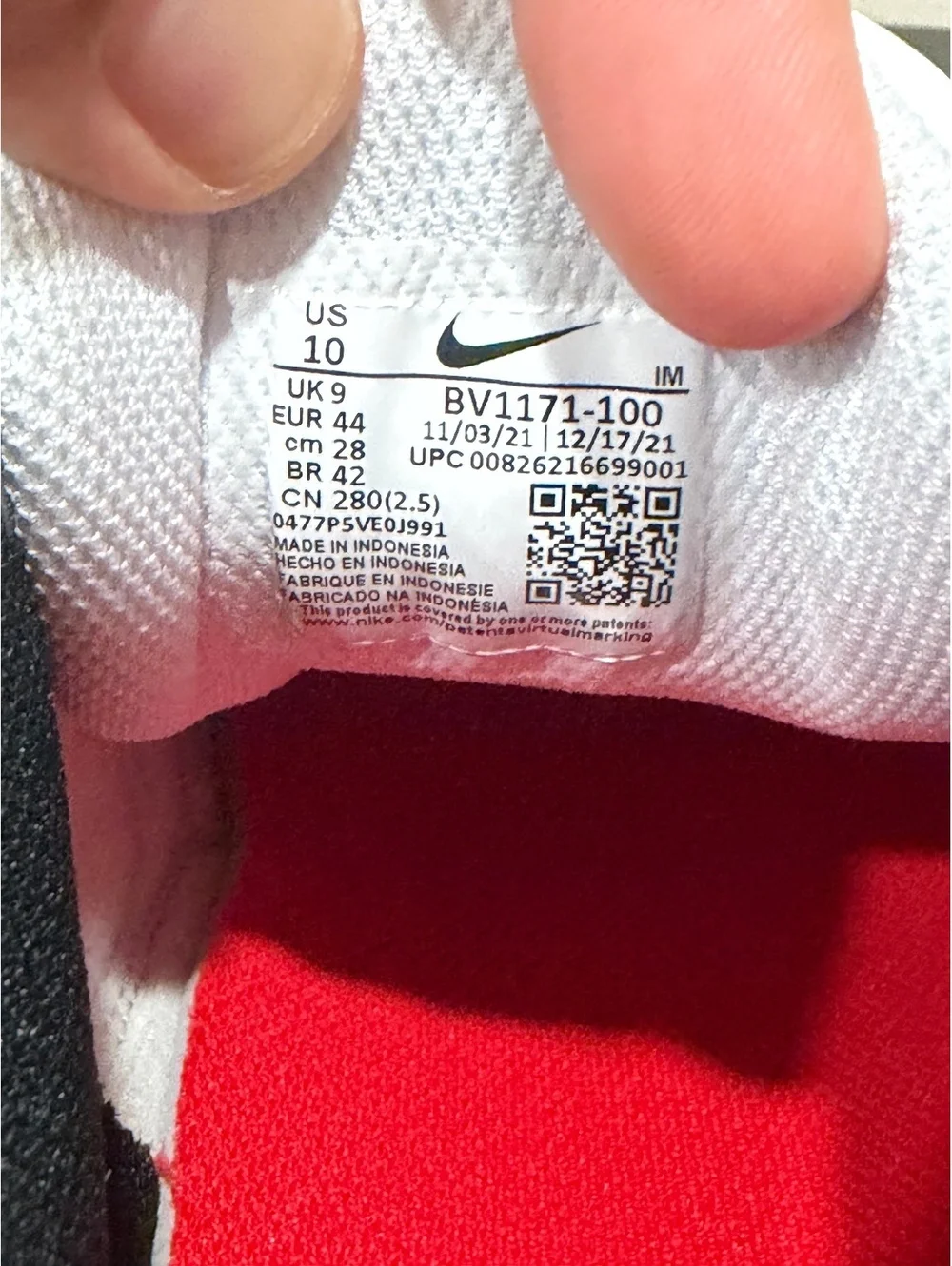 Size 10 - Nike Air Max LTD 3 “Red”